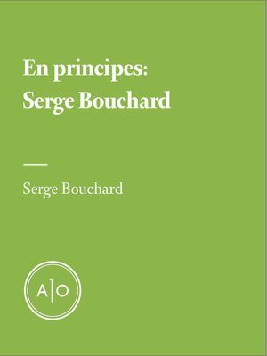 cover image of Serge Bouchard